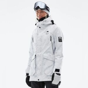 Montec Virago Ski Snowboard Jacket in White Tiedye Small NEW WITH TAGS